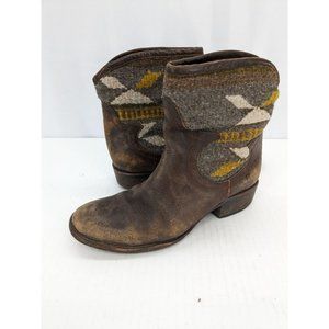 Freebird by Steven Brown and Gray Ankle Boots